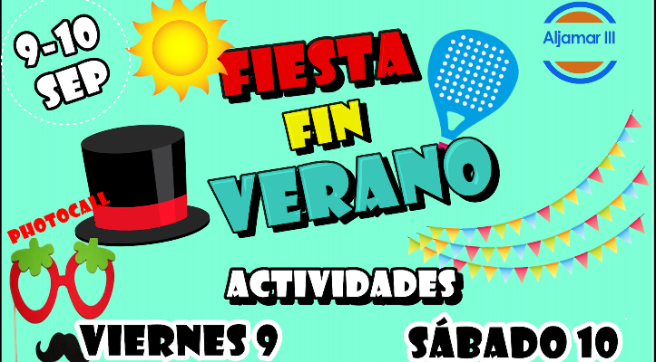 Fiesta fin de verano 2022