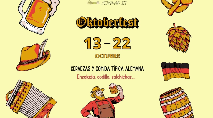 Oktoberfest del 13 al 22 de octubre