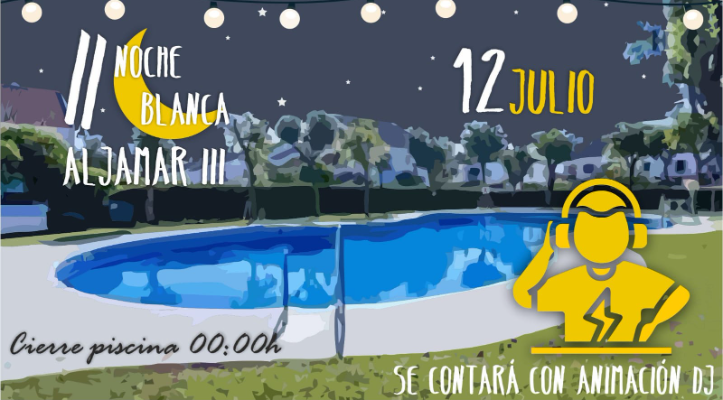 'Noche Blanca' el próximo viernes 12 de julio