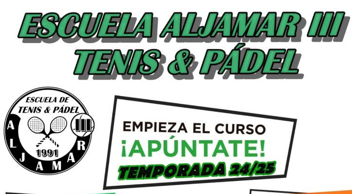 Comienzo del nuevo curso de Pádel y Tenis