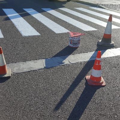 SEÑALIZACION HORIZONTAL AVENIDA DEL ALJARAFE